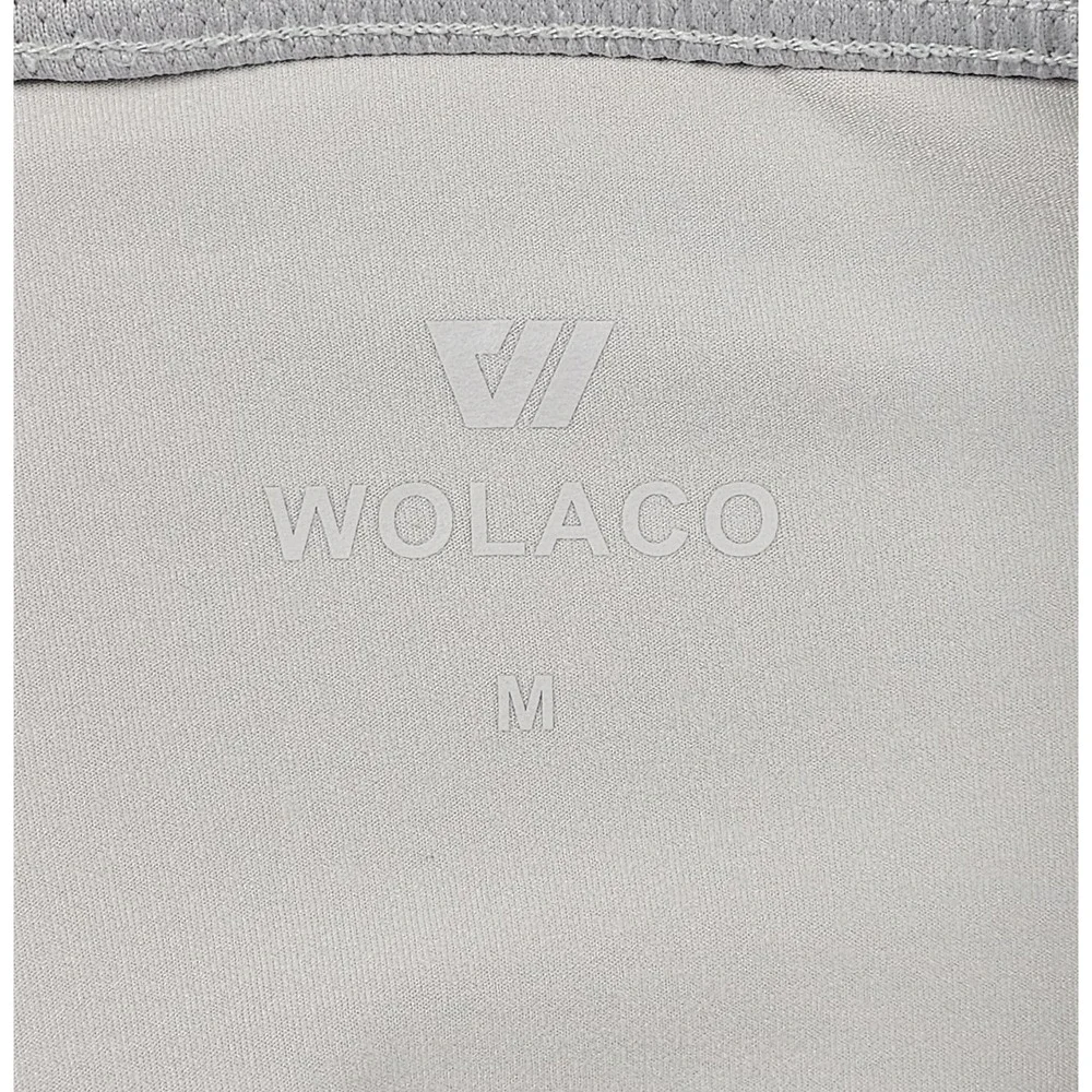 WOLACO Grand 2-in-1 Athletic Shorts Stone Gray Compression Liner Size M
